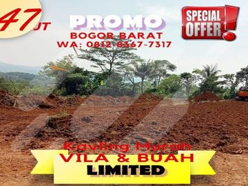 KAVLING TANAH VILA DAN BUAH MURAH AGROHILLS DI BOGOR (PROMO)