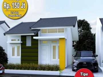 miliki rumah subsidi type 36 dp sampai akad 2,5 juta saja