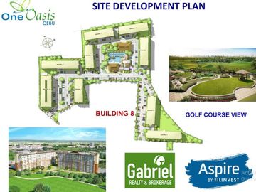 Affordable Studio unit is One Oasis Cebu for 15k/month
