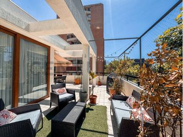 PENTHOUSE EN VENTA, 4D, LAS CONDES
