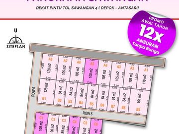Sisa 2 Unit Kavling Dalam Perumahan di Bedahan Depok: SHM