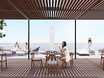 Departamento a pasos del mar en Zona Hotelera Sur de Cozumel, pre construcción