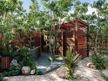 Duplex Garden en Tulum 2 BR