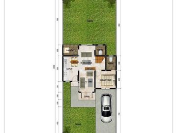 RUMAH BARU AZKA PREMIER RESIDENCE HIBRIDA 3 KOTA BENGKULU