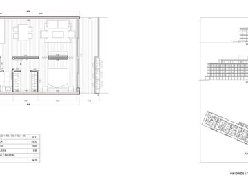 Apartamento 2 dormitorios con amplia terraza en primera línea del mar en Punta del  Este, Playa Mansa parada 39