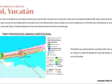 Terreno Frente Al Mar en el Hermoso Pueblo Mágico de Sisal, Ideal para Proyecto Turístico
