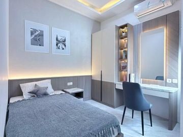 Rumah Modern Full Furnished Dekat MRT Dalam Cluster di Cirendeu