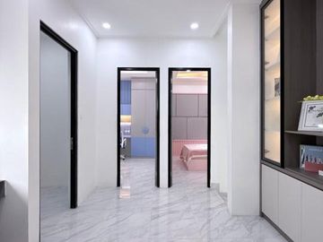 Rumah Modern Full Furnished Dekat MRT Dalam Cluster di Cirendeu