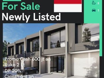 Rumah/Ruko dijual strategis dibandung barat