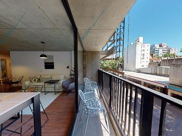 Apartamento 2 dormitorios con terraza en Centro de Montevideo