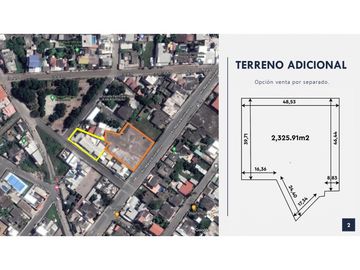 En venta casa y terreno ideal para hostería u hotel