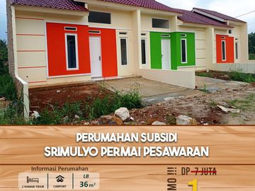 rumah di dekat SMAN 1 natar Free deposito