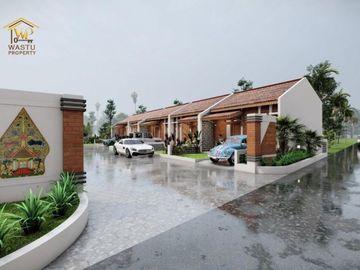 HANYA TINGGAL 1 UNIT! RUMAH DESIGN KLASIK DENGAN BATA MERAH DI PRAMBANAN