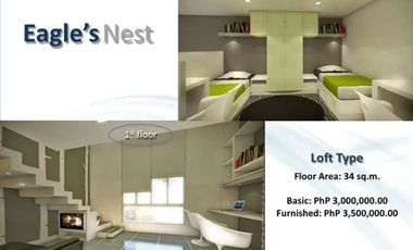 RFO Loft Type Condominium for Sale beside Atene De Cebu