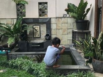 DIJUAL RUMAH HOEK BAGUS 2 LANTAI SIAP HUNI DI NUSA LOKA BSD