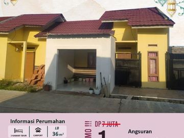 Rumah murah deket hajimena Dp 1juta