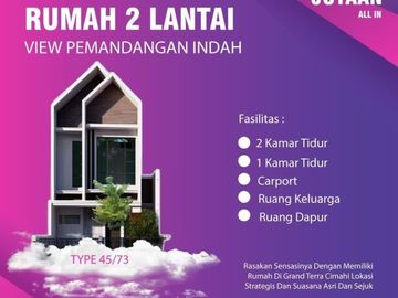 Rumah cantik nuansa villa sejuk asri mewah cantik di Citereup
