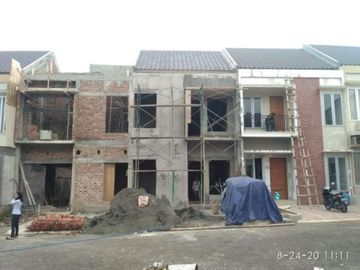 Rumah Baru Rp 1.48 Milyar, 2 Lnt, di Beji, Depok. LT 90 m&sup2;,