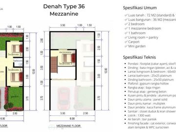 Rumah 1 lantai bogor