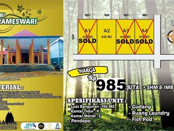 Lingkungan Standard Perumahan Rumah Ber-IMB 800 meter dr EXIT TOL Jogja-Klaten