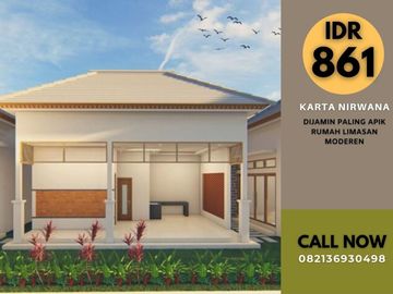 RRUMAH MURAH DESAIN ETNIK KAWSAN CANDI PRMBANAN HARGA PALING MURAH
