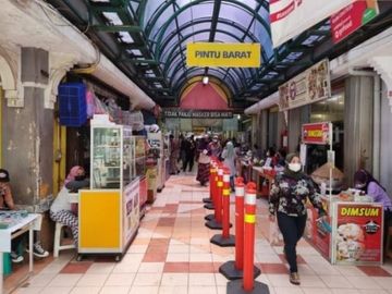 Dijual Kios Pasar Modern Blok KN Tangerang Selatan Banten Hadap Lapak Lokasi Strategis