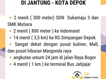 Perumahan Jatijajar Tapos Depok | JATIJAJAR GRAHA INSANI
