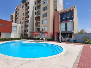 Vive En El Condominio Casa Club Recrea Los Nogales - El Agustino!!..Departamento En Torre 14 - Piso 15