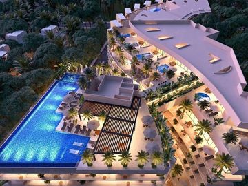 Departamento alberca infinity vista al mar, a 100 metros de la playa, amenidades