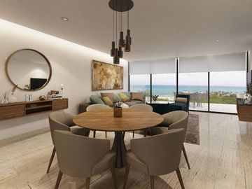 Departamento alberca infinity vista al mar, a 100 metros de la playa, amenidades
