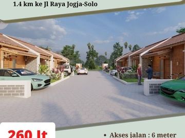 Investasi Untung di Klaten Rumah 200 Jt-an dekat SGM Klaten