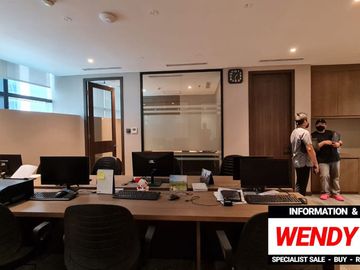 DISEWAKAN BRAND NEW OFFICE SPACE at SUDIRMAN 7.8 (FULL FURNISHED)