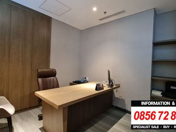 DISEWAKAN BRAND NEW OFFICE SPACE at SUDIRMAN 7.8 (FULL FURNISHED)