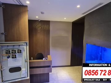 DISEWAKAN BRAND NEW OFFICE SPACE at SUDIRMAN 7.8 (FULL FURNISHED)