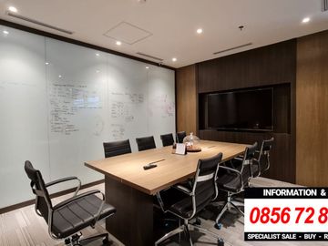 DISEWAKAN BRAND NEW OFFICE SPACE at SUDIRMAN 7.8 (FULL FURNISHED)