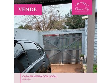 Casa en venta con local comercial