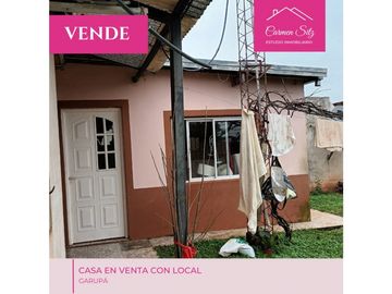 Casa en venta con local comercial