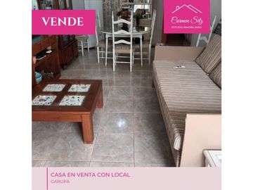 Casa en venta con local comercial