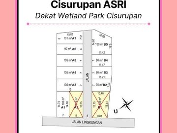 Tanah Kavling 1 Juta-an/m Cibiru