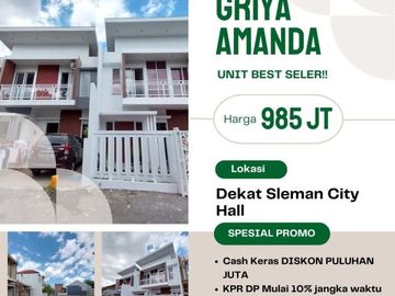 TERBATAS! Rumah Modern Mewah 2 Lantai SISA 1 UNIT Dekat Kantor Pemda
