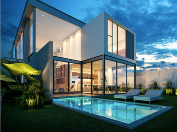 Espectacular residencia, en preventa, alberca privada, en residencial con casa c