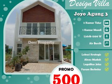 Rumah murah minimalis di Joyoagung 3 merjosari