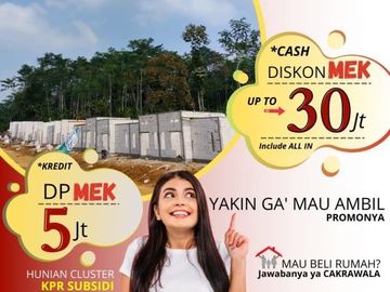 Perumahan Cluster Bersubsidi