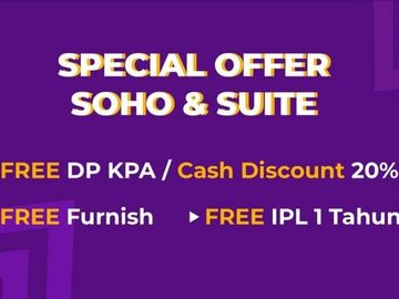 Apartemen suite penthouse Roseville BSD strategis dan siap huni