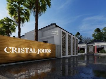 Rumah Modern Cristal Johor Dekat Asrama Haji Embarkasi Medan