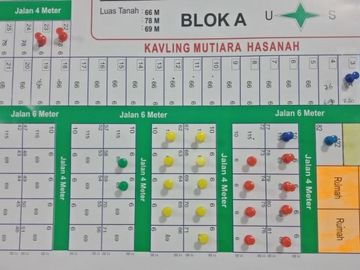 Tanah Kavling Pinggir Jalan Dekat Pasar Muara Bhakti Babelan Bekasi