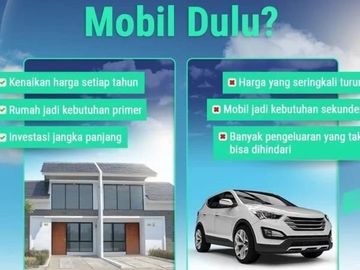 Rumah subsidi ready stock cukup 1 juta di cikarang
