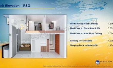 Choose to live in a fully furnished loft type condo unit with balcony, as low as 10k monthly AS PROMO ONLY August 31.