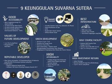 Rumah 2 Lantai Suvarna Sutera Alam Signature Cikupa