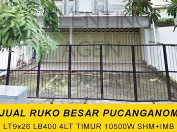 RUKO Raya Jalan Besar Surabaya Timur